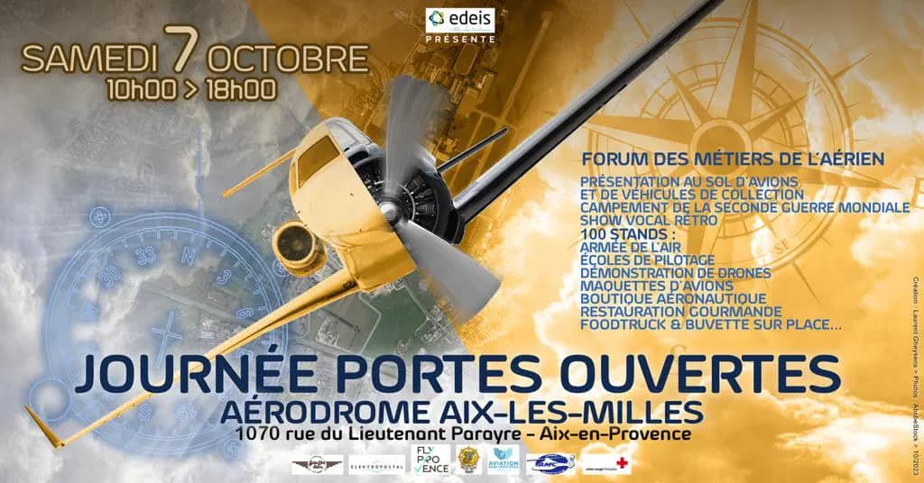 Forum des métiers de l’aéronautique à l’aérodrome d’Aix les Milles